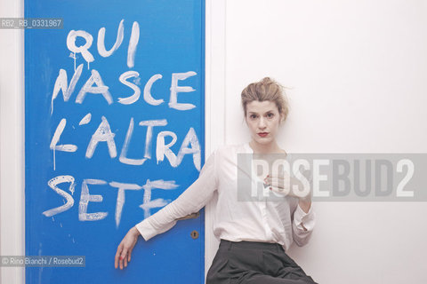 Rome March 4, 2015..Alice Torriani, actress and writer, photographed in his home in Rome/Alice Torriani, attrice e scrittrice, fotografata a Roma nella sua abitazione..Photo: RINO BIANCHI ©Rino Bianchi/Rosebud2