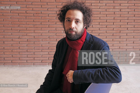 Rome March 14, 2015..Giampiero Calapà, journalist and essayist, author of Mafia Capital, photographed in Rome/Giampiero Calapà, giornalista e saggista autore di Mafia Capitale, fotografato a Roma..Photo: RINO BIANCHI ©Rino Bianchi/Rosebud2