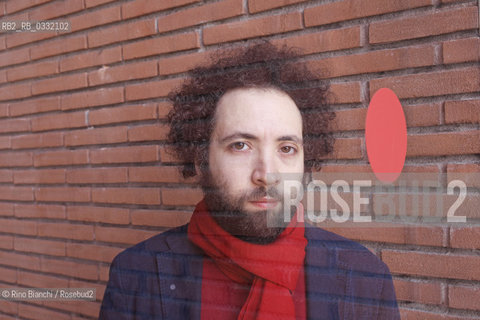 Rome March 14, 2015..Giampiero Calapà, journalist and essayist, author of Mafia Capital, photographed in Rome/Giampiero Calapà, giornalista e saggista autore di Mafia Capitale, fotografato a Roma..Photo: RINO BIANCHI ©Rino Bianchi/Rosebud2