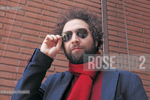 Rome March 14, 2015..Giampiero Calapà, journalist and essayist, author of Mafia Capital, photographed in Rome/Giampiero Calapà, giornalista e saggista autore di Mafia Capitale, fotografato a Roma..Photo: RINO BIANCHI ©Rino Bianchi/Rosebud2