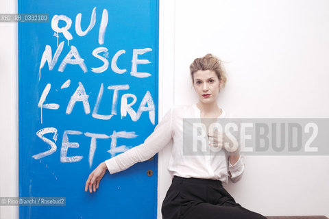 Rome March 4, 2015..Alice Torriani, actress and writer, photographed in his home in Rome/Alice Torriani, attrice e scrittrice, fotografata a Roma nella sua abitazione..Photo: RINO BIANCHI ©Rino Bianchi/Rosebud2