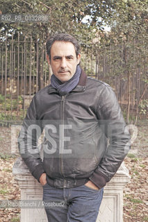 Rome March 23, 2015..Ahmed Hafiene, photographed in Rome in the park of Villa Celimontana, actor of Tunisian origin, David di Donatello Award for Best Actor for La giusta distanza (2007) by Carlo Mazzacurati/Ahmed Hafiene, fotografato a Roma nel parco di Villa Celimontana, attore di origine tunisina, premio David di Donatello come migliore attore per La giusta distanza (2007) di Carlo Mazzacurati..Photo: RINO BIANCHI ©Rino Bianchi/Rosebud2