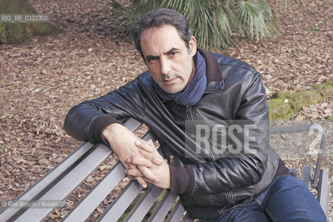 Rome March 23, 2015..Ahmed Hafiene, photographed in Rome in the park of Villa Celimontana, actor of Tunisian origin, David di Donatello Award for Best Actor for La giusta distanza (2007) by Carlo Mazzacurati/Ahmed Hafiene, fotografato a Roma nel parco di Villa Celimontana, attore di origine tunisina, premio David di Donatello come migliore attore per La giusta distanza (2007) di Carlo Mazzacurati..Photo: RINO BIANCHI ©Rino Bianchi/Rosebud2