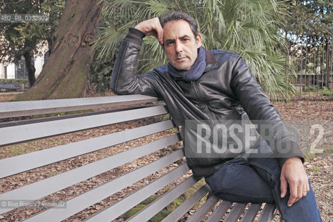 Rome March 23, 2015..Ahmed Hafiene, photographed in Rome in the park of Villa Celimontana, actor of Tunisian origin, David di Donatello Award for Best Actor for La giusta distanza (2007) by Carlo Mazzacurati/Ahmed Hafiene, fotografato a Roma nel parco di Villa Celimontana, attore di origine tunisina, premio David di Donatello come migliore attore per La giusta distanza (2007) di Carlo Mazzacurati..Photo: RINO BIANCHI ©Rino Bianchi/Rosebud2