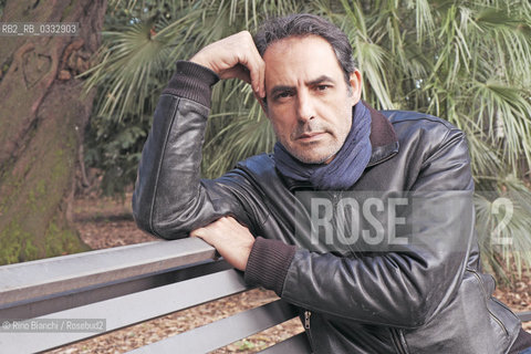 Rome March 23, 2015..Ahmed Hafiene, photographed in Rome in the park of Villa Celimontana, actor of Tunisian origin, David di Donatello Award for Best Actor for La giusta distanza (2007) by Carlo Mazzacurati/Ahmed Hafiene, fotografato a Roma nel parco di Villa Celimontana, attore di origine tunisina, premio David di Donatello come migliore attore per La giusta distanza (2007) di Carlo Mazzacurati..Photo: RINO BIANCHI ©Rino Bianchi/Rosebud2