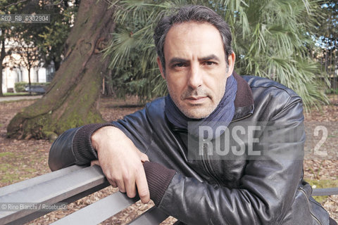 Rome March 23, 2015..Ahmed Hafiene, photographed in Rome in the park of Villa Celimontana, actor of Tunisian origin, David di Donatello Award for Best Actor for La giusta distanza (2007) by Carlo Mazzacurati/Ahmed Hafiene, fotografato a Roma nel parco di Villa Celimontana, attore di origine tunisina, premio David di Donatello come migliore attore per La giusta distanza (2007) di Carlo Mazzacurati..Photo: RINO BIANCHI ©Rino Bianchi/Rosebud2