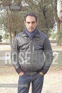 Rome March 23, 2015..Ahmed Hafiene, photographed in Rome in the park of Villa Celimontana, actor of Tunisian origin, David di Donatello Award for Best Actor for La giusta distanza (2007) by Carlo Mazzacurati/Ahmed Hafiene, fotografato a Roma nel parco di Villa Celimontana, attore di origine tunisina, premio David di Donatello come migliore attore per La giusta distanza (2007) di Carlo Mazzacurati..Photo: RINO BIANCHI ©Rino Bianchi/Rosebud2