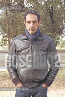 Rome March 23, 2015..Ahmed Hafiene, photographed in Rome in the park of Villa Celimontana, actor of Tunisian origin, David di Donatello Award for Best Actor for La giusta distanza (2007) by Carlo Mazzacurati/Ahmed Hafiene, fotografato a Roma nel parco di Villa Celimontana, attore di origine tunisina, premio David di Donatello come migliore attore per La giusta distanza (2007) di Carlo Mazzacurati..Photo: RINO BIANCHI ©Rino Bianchi/Rosebud2