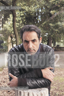 Rome March 23, 2015..Ahmed Hafiene, photographed in Rome in the park of Villa Celimontana, actor of Tunisian origin, David di Donatello Award for Best Actor for La giusta distanza (2007) by Carlo Mazzacurati/Ahmed Hafiene, fotografato a Roma nel parco di Villa Celimontana, attore di origine tunisina, premio David di Donatello come migliore attore per La giusta distanza (2007) di Carlo Mazzacurati..Photo: RINO BIANCHI ©Rino Bianchi/Rosebud2