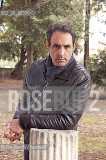 Rome March 23, 2015..Ahmed Hafiene, photographed in Rome in the park of Villa Celimontana, actor of Tunisian origin, David di Donatello Award for Best Actor for La giusta distanza (2007) by Carlo Mazzacurati/Ahmed Hafiene, fotografato a Roma nel parco di Villa Celimontana, attore di origine tunisina, premio David di Donatello come migliore attore per La giusta distanza (2007) di Carlo Mazzacurati..Photo: RINO BIANCHI ©Rino Bianchi/Rosebud2