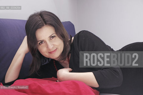 Rome March 6, 2015..Eleonora Mazzoni, actress and writer, photographed in his home in the Testaccio in Rome/Eleonora Mazzoni, attrice e scrittrice, fotografata nella sua abitazione nel quartiere Testaccio a Roma..Photo: RINO BIANCHI ©Rino Bianchi/Rosebud2