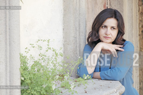 Rome April 24, 2015..Eleonora Mazzoni, actress and writer, photographed in Rome in the park of Villa Sciarra/Eleonora Mazzoni, attrice e scrittrice, fotografata a Roma nel parco di Villa Sciarra..Photo: RINO BIANCHI ©Rino Bianchi/Rosebud2