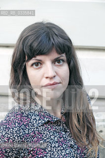 Rome May 25, 2015..Isabella Pedicini, historian, scholar of photography, blogger and writer, photographed in Rome in the park of Villa Celimontana. For the publishing house Contrasto published an essay titled Francesca Woodman. The Roman years between skin and film and for eitore Fazi Recipes humoral/Isabella Pedicini,  storica dellarte, studiosa della fotografia, blogger e scrittrice, fotografata a Roma nel parco di Villa Celimontana. Per la casa editrice Contrasto ha pubblicato un saggio dal titolo Francesca Woodman. Gli anni romani tra pelle e pellicola e per leitore Fazi Ricette umorali. .Photo: RINO BIANCHI ©Rino Bianchi/Rosebud2