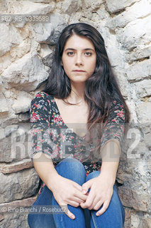 Fondi October 4, 2015..Naike Agata La Biunda, poet, photographed in Fondi in the district of Judea/Naike Agata La Biunda, poetessa, fotografata a Fondi nel quartiere della Giudea..Photo: RINO BIANCHI ©Rino Bianchi/Rosebud2