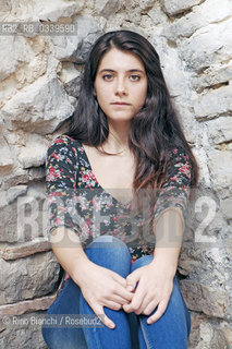 Fondi October 4, 2015..Naike Agata La Biunda, poet, photographed in Fondi in the district of Judea/Naike Agata La Biunda, poetessa, fotografata a Fondi nel quartiere della Giudea..Photo: RINO BIANCHI ©Rino Bianchi/Rosebud2