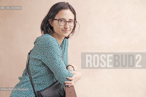 Fondi October 4, 2015..Franca Mancinelli, poet, photographed in Fondi, he published a book of poems, Mala kruna (Manni, 2007; prize debut LAquila and Giuseppe Giusti)/Franca Mancinelli, poetessa, fotografata a Fondi,  ha pubblicato il libro di poesie, Mala kruna (Manni, 2007; premio opera prima “L’Aquila” e “Giuseppe Giusti”)..Photo: RINO BIANCHI ©Rino Bianchi/Rosebud2