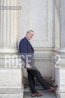 Rome November 11, 2015..Michael Braun, photographed in Rome, a political scientist and journalist, correspondent of the Berlin newspaper Die Tageszeitung, collaborator of the German public radio and International, author of Mutti. Angela Merkel explained Italians/Michael Braun, fotografato a Roma, politologo e giornalista,  corrispondente del quotidiano berlinese “Die Tageszeitung”, collaboratore della radio pubblica tedesca e di Internazionale, autore di Mutti. Angela Merkel spiegata agli italiani..Photo: RINO BIANCHI ©Rino Bianchi/Rosebud2