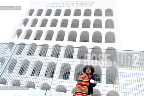 Rome November 28, 2013..Tezeta Abraham, Ethiopian model, finalist at Miss Italy 2010./Tezeta Abraham, modella etiope, finalista al concorso Miss Italia 2010..Photo: RINO BIANCHI ©Rino Bianchi/Rosebud2