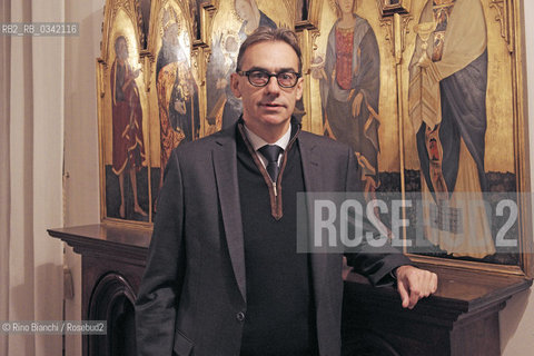 Perugia November 27, 2015..Marco Ventura, photographed in Perugia, teaches Law of religions and canon law at the universities of Leuven and Siena/Marco Ventura, fotografato a Perugia, insegna Diritto delle religioni e Diritto canonico nelle università di Lovanio e di Siena. .Photo: RINO BIANCHI ©Rino Bianchi/Rosebud2