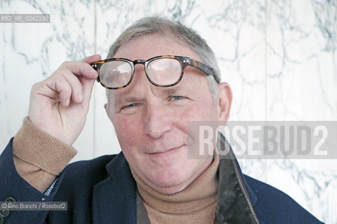 Rome December 4, 2015..Bernard Guetta, photographed in Rome, French journalist expert in international politics. It has a daily column on radio France Inter and collaborates with Libération/Bernard Guetta, fotografato a Roma, giornalista francese esperto di politica internazionale. Ha una rubrica quotidiana su radio France Inter e collabora con Libération..Photo: RINO BIANCHI ©Rino Bianchi/Rosebud2