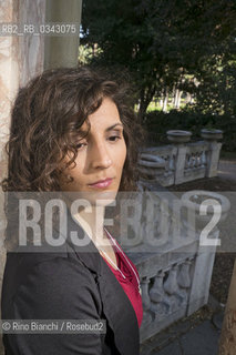 Rome February 1, 2016..Valentina Cebeni, photographed in Rome in the park of Villa Torlonia, writer and passionate stories since childhood, has a great love for cooking, born to rediscover the links with the roots of his family/Valentina Cebeni, fotografata a Roma nel parco di Villa Torlonia, scrittrice e appassionata di storie sin dallinfanzia, ha un grande amore per la cucina, nato proprio per riscoprire i legami con le radici della sua famiglia. .Photo: RINO BIANCHI ©Rino Bianchi/Rosebud2