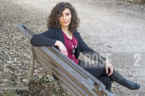 Rome February 1, 2016..Valentina Cebeni, photographed in Rome in the park of Villa Torlonia, writer and passionate stories since childhood, has a great love for cooking, born to rediscover the links with the roots of his family/Valentina Cebeni, fotografata a Roma nel parco di Villa Torlonia, scrittrice e appassionata di storie sin dallinfanzia, ha un grande amore per la cucina, nato proprio per riscoprire i legami con le radici della sua famiglia. .Photo: RINO BIANCHI ©Rino Bianchi/Rosebud2