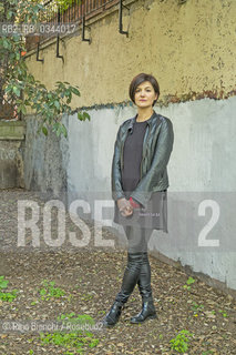 Rome March 18, 2016..Caterina Venturini, author and screenwriter, photographed in Rome in the Colle Oppio Park/Caterina Venturini, scrittrice e sceneggiatrice, fotografata a Roma nel Parco del Colle Oppio..Photo: RINO BIANCHI ©Rino Bianchi/Rosebud2