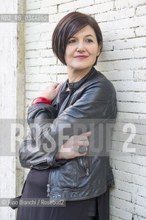 Rome March 18, 2016..Caterina Venturini, author and screenwriter, photographed in Rome in the Colle Oppio Park/Caterina Venturini, scrittrice e sceneggiatrice, fotografata a Roma nel Parco del Colle Oppio..Photo: RINO BIANCHI ©Rino Bianchi/Rosebud2