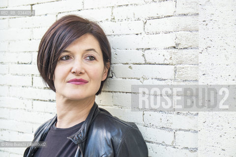 Rome March 18, 2016..Caterina Venturini, author and screenwriter, photographed in Rome in the Colle Oppio Park/Caterina Venturini, scrittrice e sceneggiatrice, fotografata a Roma nel Parco del Colle Oppio..Photo: RINO BIANCHI ©Rino Bianchi/Rosebud2