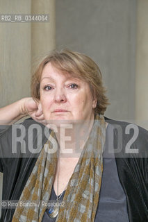 Rome March 21, 2016..Dubravka Ugrešić, Croatian writer and activist for human rights, photographed in Rome in Piazza Farnese/Dubravka Ugrešić, scrittrice croata e attivista per i diritti umani, fotografata a Roma in piazza Farnese. .Photo: RINO BIANCHI ©Rino Bianchi/Rosebud2