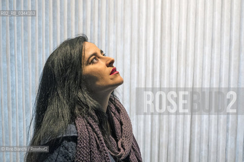 Roma March 18, 2016..Sara Ventroni, poet, writer and playwright photographed in Rome in the garages of the Auditorium Parco della Musica/Sara Ventroni, poetessa, scrittrice e drammaturga fotografata a Roma nei garages dellAuditorium Parco della Musica..Photo: RINO BIANCHI ©Rino Bianchi/Rosebud2