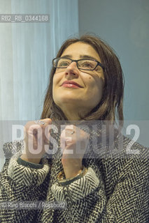 Rome March 19, 2016..Francesca Bellino journalist and writer, photographed in Garages in the Auditorium Parco della Musica in Rome/Francesca Bellino giornalista e scrittrice fotografata  nei Garages dellAuditorium Parco della Musica di Roma..Photo: RINO BIANCHI ©Rino Bianchi/Rosebud2