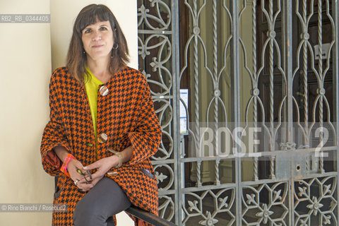 Perugia April 9, 2016..Catherine Mayer photographed in Perugia, journalist, writer and founder, in Britain along with Sandi Toksvig, the Womens Equality Party, of which he is president/Catherine Mayer fotografata a Perugia, giornalista, scrittrice e cofondatrice, in Gran Bretagna insieme a Sandi Toksvig, del Women’s Equality Party, di cui è presidente. .Photo: RINO BIANCHI ©Rino Bianchi/Rosebud2