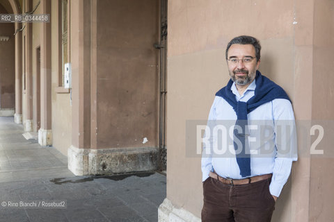 Perugia 9 aprile 2016..Marco Damilano, photographed in Perugia, journalist and deputy editor of LEspresso, a student of the historian Pietro Scoppola began the job of a journalist in the Azione Cattolica newspaper magazine Segno7/Marco Damilano, fotografato a Perugia, giornalista e vicedirettore de LEspresso, allievo dello storico Pietro Scoppola ha iniziato il mestiere di giornalista nel settimanale dellAzione Cattolica Segno 7..Photo: RINO BIANCHI ©Rino Bianchi/Rosebud2