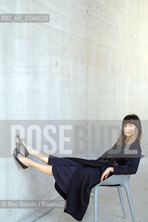 Rome April 19, 2016..Annalisa De Simone actress, dancer, choreographer and writer, photographed in Rome in the space of Maxxi/Annalisa De Simone attrice, ballerina, coreografa e scrittrice, fotografata a Roma negli spazi del Maxxi.  .Photo: RINO BIANCHI ©Rino Bianchi/Rosebud2