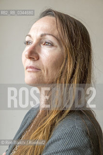 Avella April 23, 2016..Antonietta Gnerre, poet and essayist, photographed in Avella Franciscan monastery/Antonietta Gnerre, poetessa e saggista, fotografata nel Convento francescano di Avella..Photo: RINO BIANCHI ©Rino Bianchi/Rosebud2