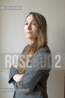 Avella April 23, 2016..Antonietta Gnerre, poet and essayist, photographed in Avella Franciscan monastery/Antonietta Gnerre, poetessa e saggista, fotografata nel Convento francescano di Avella..Photo: RINO BIANCHI ©Rino Bianchi/Rosebud2