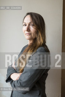 Avella April 23, 2016..Antonietta Gnerre, poet and essayist, photographed in Avella Franciscan monastery/Antonietta Gnerre, poetessa e saggista, fotografata nel Convento francescano di Avella..Photo: RINO BIANCHI ©Rino Bianchi/Rosebud2