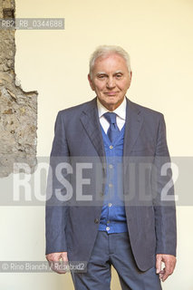 Rome April 15, 2016..Carlo Carini, historian and essayist, photographed in Rome Istituto Sturzo/Carlo Carini, storico e saggista, fotografato a Roma allIstituto Sturzo..Photo: RINO BIANCHI ©Rino Bianchi/Rosebud2