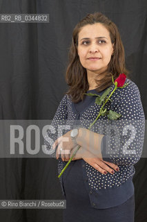 Rome March 9, 2016..Ala Ali, Kurdish-Iraqi political activist, an expert on international relations, photographed in Rome at the headquarters of Un ponte per/Ala Ali, attivista politica curda-irachena, esperta di realazioni internazionali, fotografata a Roma nella sede dellAssociazione Un ponte per..Photo: RINO BIANCHI ©Rino Bianchi/Rosebud2