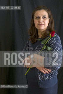 Rome March 9, 2016..Ala Ali, Kurdish-Iraqi political activist, an expert on international relations, photographed in Rome at the headquarters of Un ponte per/Ala Ali, attivista politica curda-irachena, esperta di realazioni internazionali, fotografata a Roma nella sede dellAssociazione Un ponte per..Photo: RINO BIANCHI ©Rino Bianchi/Rosebud2