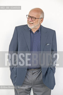 Rome June 4, 2016..Vittorio Zucconi, reporter and columnist photographed at the MAXXI in Rome during Rep Ideas/Vittorio Zucconi, giornalista ed opinionista fotografato al MAXXI di Roma durante Rep Idee. .Photo: RINO BIANCHI ©Rino Bianchi/Rosebud2