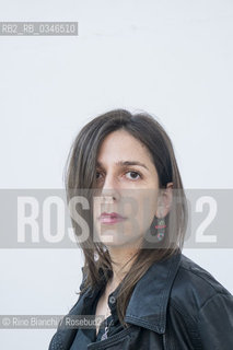 Rome June 5, 2016..Francesca Malerba scientific researcher in the Institute of Neuroscience founded by Rita Levi-Montalcini, writer and dancer, photographed at the Maxxi in Rome during Rep Ideas/Francesca Malerba ricercatrice scientifica nell’Istituto di Neuroscienze fondato da Rita Levi-Montalcini, scrittrice e ballerina, fotografata al Maxxi di  Roma durante Rep Idee.   .Photo: RINO BIANCHI ©Rino Bianchi/Rosebud2