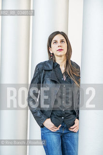 Rome June 5, 2016..Francesca Malerba scientific researcher in the Institute of Neuroscience founded by Rita Levi-Montalcini, writer and dancer, photographed at the Maxxi in Rome during Rep Ideas/Francesca Malerba ricercatrice scientifica nell’Istituto di Neuroscienze fondato da Rita Levi-Montalcini, scrittrice e ballerina, fotografata al Maxxi di  Roma durante Rep Idee.   .Photo: RINO BIANCHI ©Rino Bianchi/Rosebud2