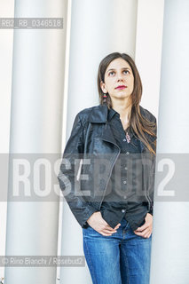 Rome June 5, 2016..Francesca Malerba scientific researcher in the Institute of Neuroscience founded by Rita Levi-Montalcini, writer and dancer, photographed at the Maxxi in Rome during Rep Ideas/Francesca Malerba ricercatrice scientifica nell’Istituto di Neuroscienze fondato da Rita Levi-Montalcini, scrittrice e ballerina, fotografata al Maxxi di  Roma durante Rep Idee.   .Photo: RINO BIANCHI ©Rino Bianchi/Rosebud2