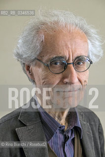 Rome June 8, 2016..Luciano Canfora, classical philologist, historian and essayist photographed in Rome at the headquarters of the Italian Encyclopedia Treccani/Luciano Canfora, filologo classico, storico e saggista fotografato a Roma nella sede dellEnciclopedia Italiana Treccani..Photo: RINO BIANCHI ©Rino Bianchi/Rosebud2