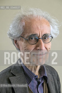 Rome June 8, 2016..Luciano Canfora, classical philologist, historian and essayist photographed in Rome at the headquarters of the Italian Encyclopedia Treccani/Luciano Canfora, filologo classico, storico e saggista fotografato a Roma nella sede dellEnciclopedia Italiana Treccani..Photo: RINO BIANCHI ©Rino Bianchi/Rosebud2