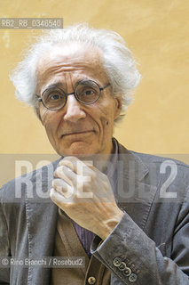 Rome June 8, 2016..Luciano Canfora, classical philologist, historian and essayist photographed in Rome at the headquarters of the Italian Encyclopedia Treccani/Luciano Canfora, filologo classico, storico e saggista fotografato a Roma nella sede dellEnciclopedia Italiana Treccani..Photo: RINO BIANCHI ©Rino Bianchi/Rosebud2