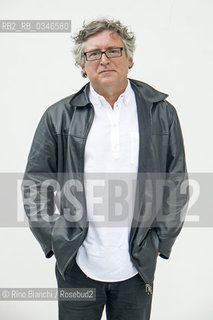 Rome June 9, 2016..Michel Onfray, the French philosopher and essayist belonging to the current post-anarchism and hedonism, photographed at the Maxxi in Rome during Repubblica delle Idee/Michel Onfray, filosofo e saggista francese appartenente alla corrente del post-anarchismo e delledonismo, fotografato al Maxxi di Roma durante Repubblica delle Idee..Photo: RINO BIANCHI ©Rino Bianchi/Rosebud2