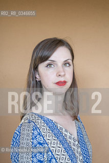 Rome June 13, 2016..Morgan Matson, writer, photographed on the terrace of the Hotel Portrait in Rome/Morgan Matson, scrittrice, fotografata sulla terrazza dellHotel Portrait a Roma..Photo: RINO BIANCHI ©Rino Bianchi/Rosebud2